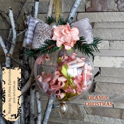 Іграшка на ялинку "ORANGE CHRISTMAS"